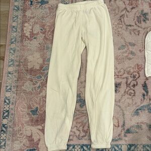 KatieJ NYC cream girls pants